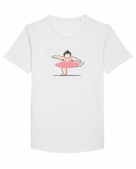 Sumo Ballerina Tricou mânecă scurtă guler larg Bărbat Skater