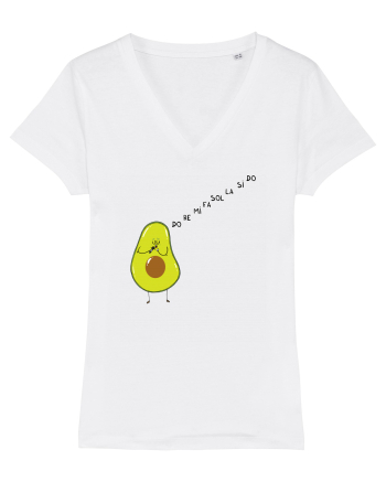 AvocaDO RE MI FA SOL LA SI DO White