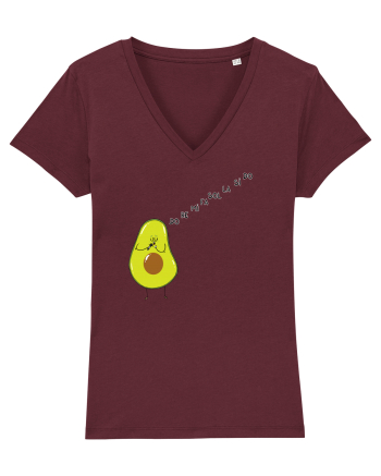 AvocaDO RE MI FA SOL LA SI DO Burgundy