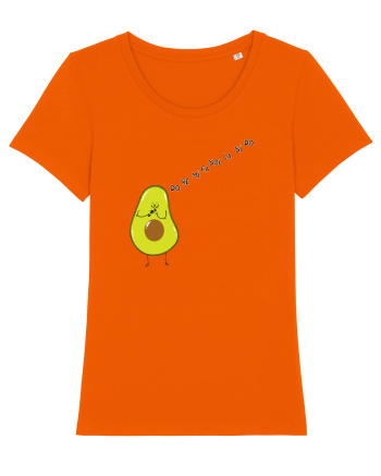 AvocaDO RE MI FA SOL LA SI DO Bright Orange