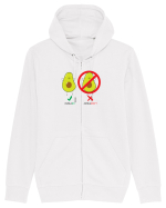 AvocaDO & AvocaDON'T Hanorac cu fermoar Unisex Connector