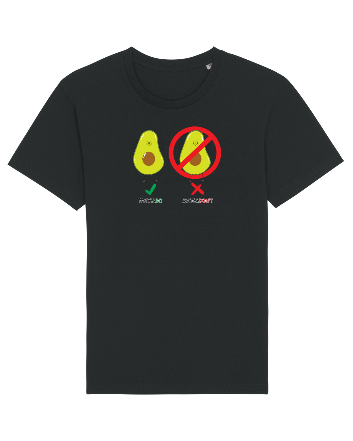 Tricou mânecă scurtă Unisex Rocker Black
