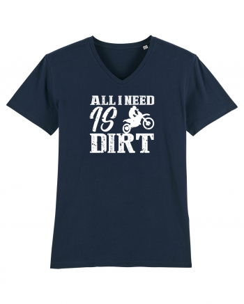 All I Need Is Dirt French Navy