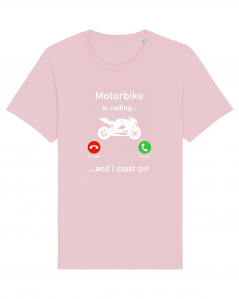 Motorbike Is Calling Cotton Pink