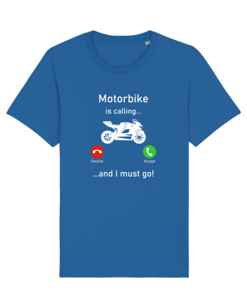 Motorbike Is Calling Royal Blue