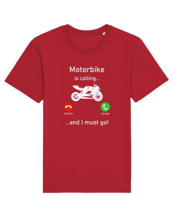 Motorbike Is Calling Red