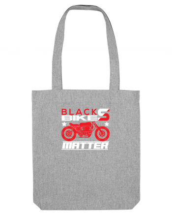 Black Bikes Matter Heather Grey