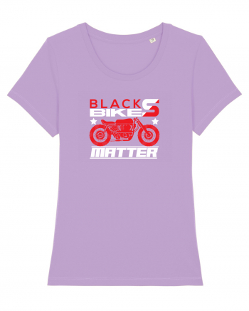 Black Bikes Matter Lavender Dawn