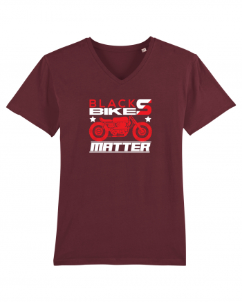 Black Bikes Matter Burgundy