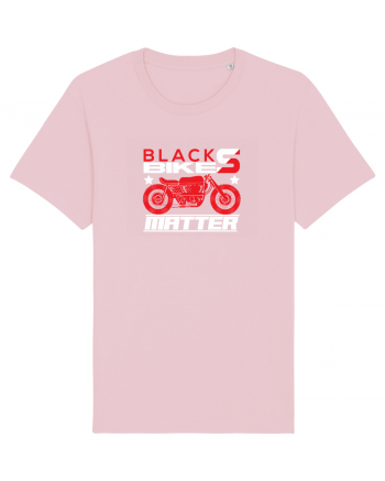 Black Bikes Matter Cotton Pink