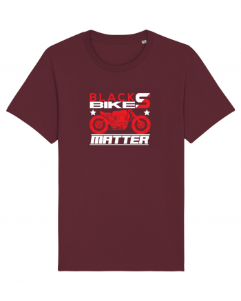 Black Bikes Matter Burgundy