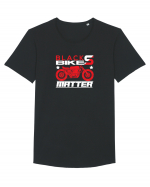 Black Bikes Matter Tricou mânecă scurtă guler larg Bărbat Skater