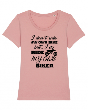 I Don't Ride My Own Bike Canyon Pink