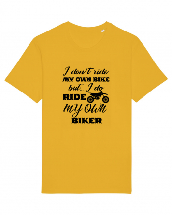 I Don't Ride My Own Bike Spectra Yellow