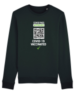 Covid Pass (rick rolled) Bluză mânecă lungă Unisex Rise