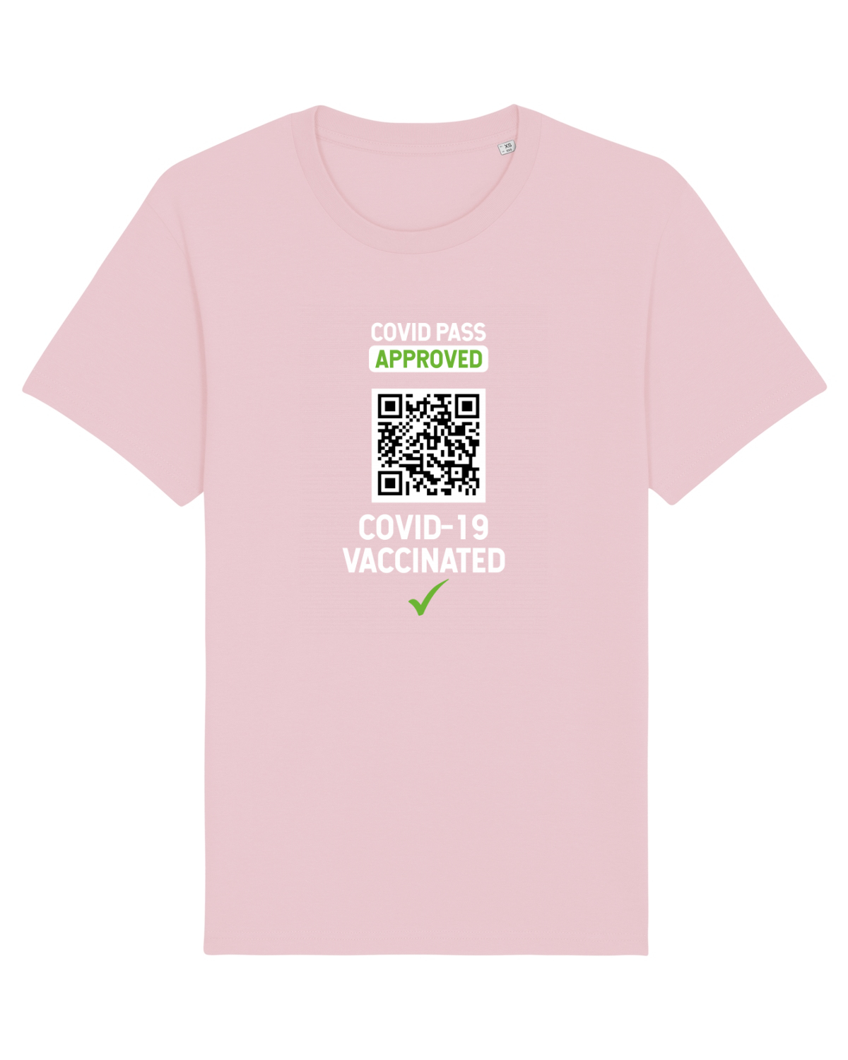 Tricou mânecă scurtă Unisex Rocker Cotton Pink