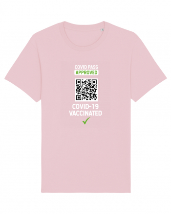 Covid Pass (rick rolled) Cotton Pink