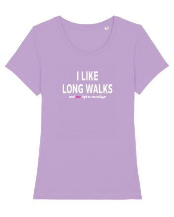 I Like Long Walks Lavender Dawn