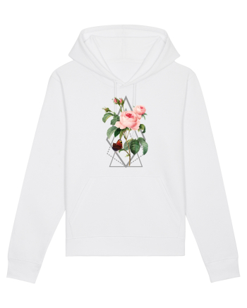 Trandafir Geometric White