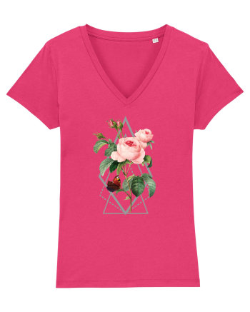 Trandafir Geometric Raspberry