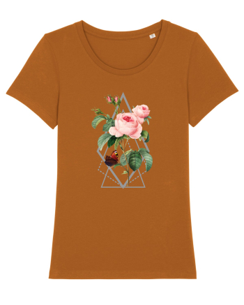 Trandafir Geometric Roasted Orange