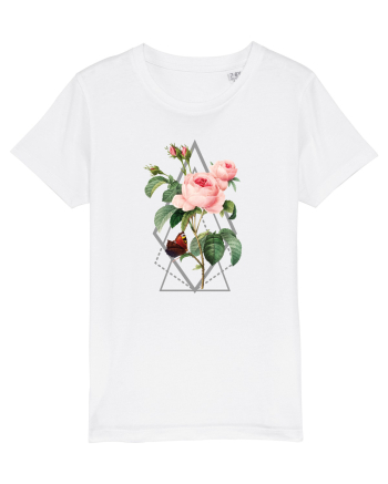 Trandafir Geometric White