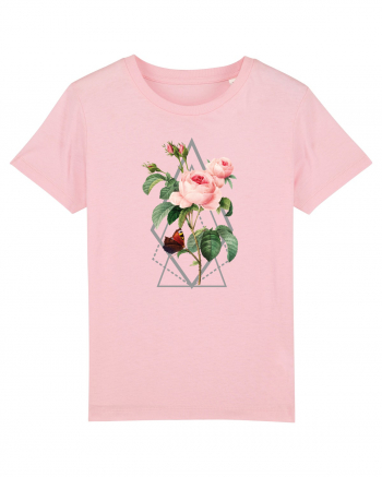 Trandafir Geometric Cotton Pink
