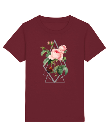 Trandafir Geometric Burgundy