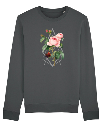 Trandafir Geometric Anthracite