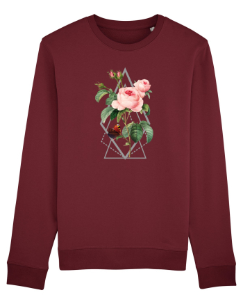 Trandafir Geometric Burgundy