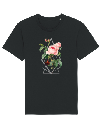 Trandafir Geometric Black