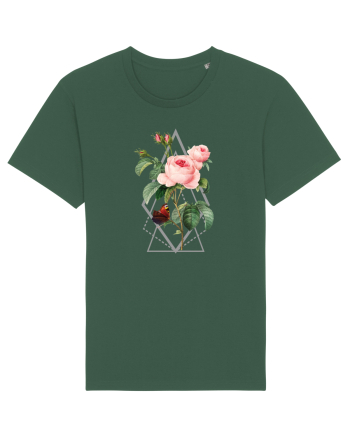 Trandafir Geometric Bottle Green