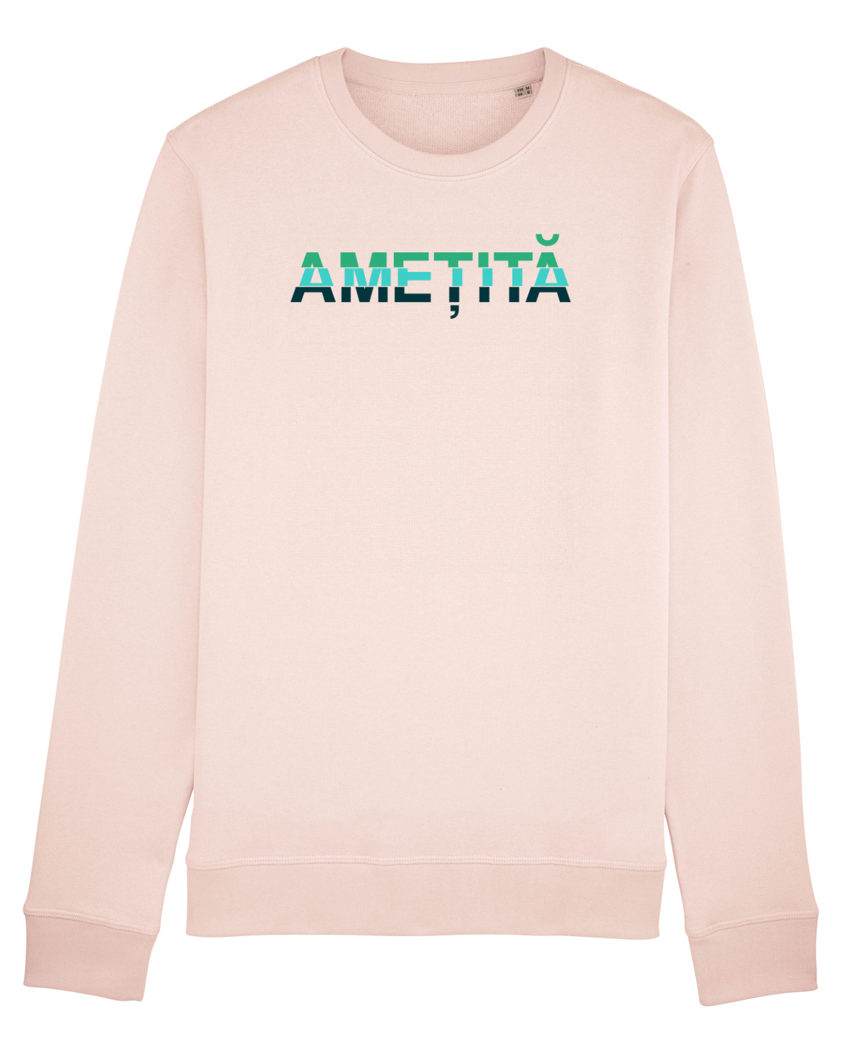Bluză mânecă lungă Unisex Rise Candy Pink