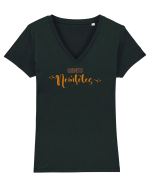 Geniu neinteles Tricou mânecă scurtă guler V Damă Evoker