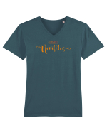 Geniu neinteles Tricou mânecă scurtă guler V Bărbat Presenter