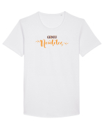 Geniu neinteles Tricou mânecă scurtă guler larg Bărbat Skater
