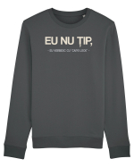 Eu nu tip Bluză mânecă lungă Unisex Rise