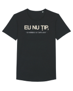 Eu nu tip Tricou mânecă scurtă guler larg Bărbat Skater