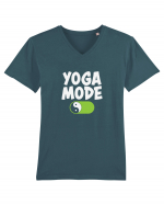 Yoga Mode On Tricou mânecă scurtă guler V Bărbat Presenter