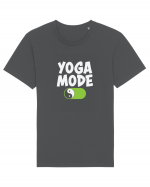 Yoga Mode On Tricou mânecă scurtă Unisex Rocker