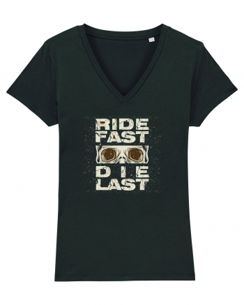 Ride Fast Die Last Black