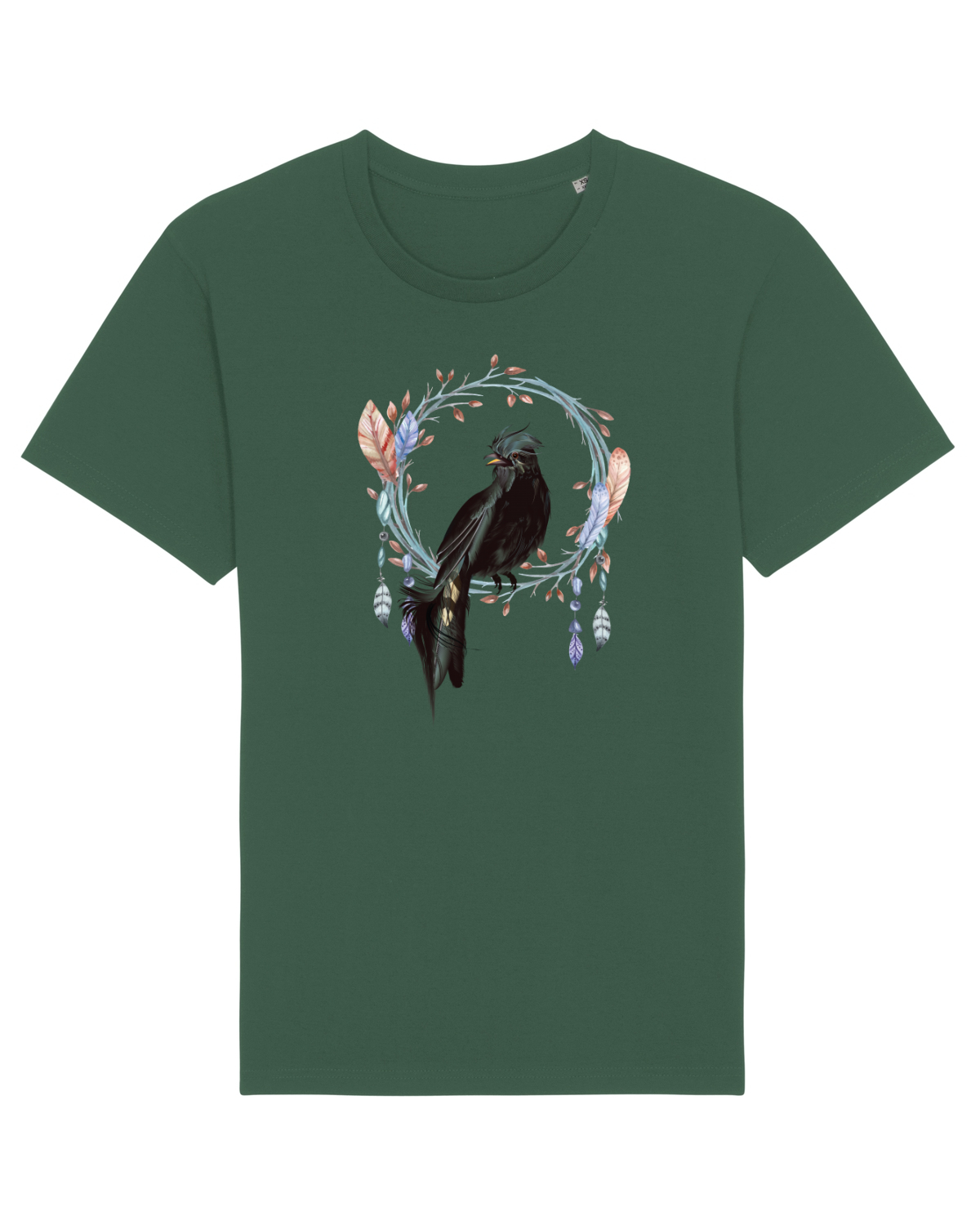 Tricou mânecă scurtă Unisex Rocker Bottle Green