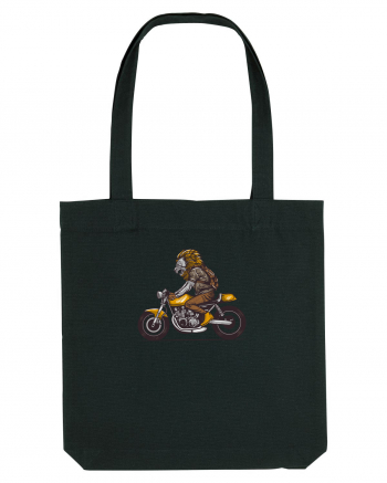 Motorcycle Lion Black