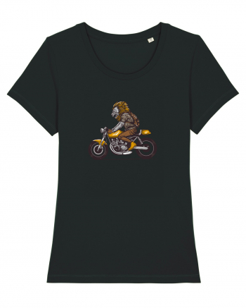 Motorcycle Lion Black