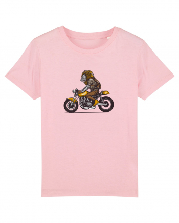 Motorcycle Lion Cotton Pink