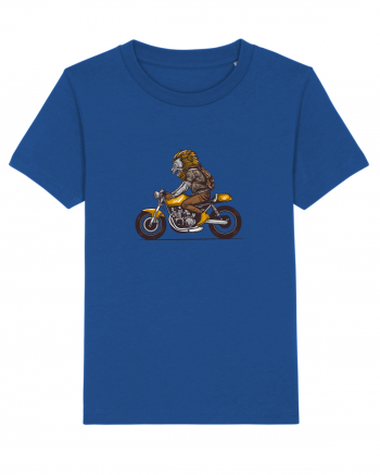 Motorcycle Lion Majorelle Blue