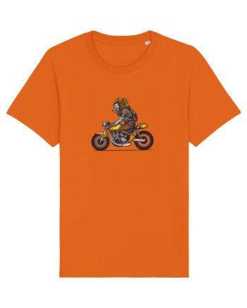 Motorcycle Lion Bright Orange