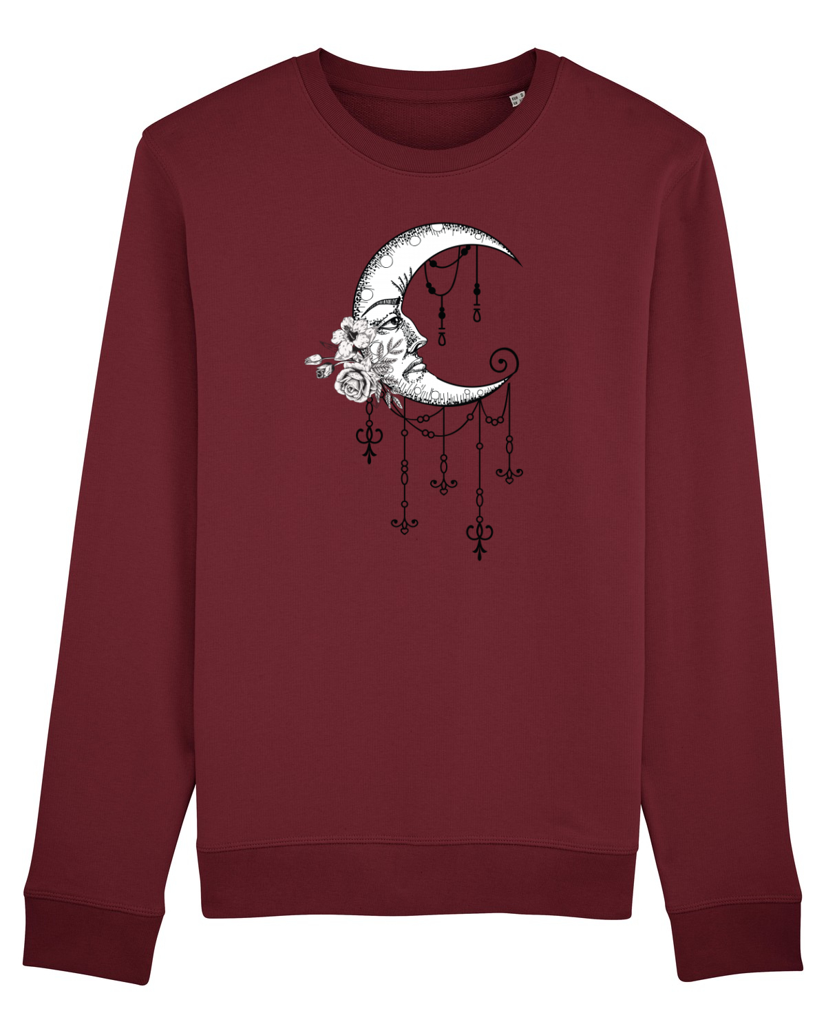 Bluză mânecă lungă Unisex Rise Burgundy
