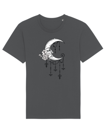 Luna Floral Anthracite