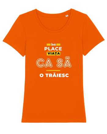 Imi place viata  Bright Orange